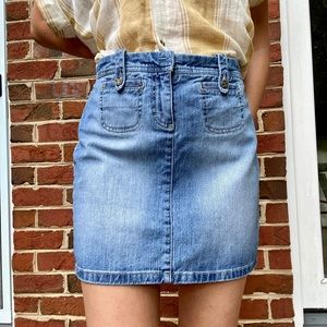 Tommy Hilfiger Vintage Y2K Denim Jean Skirt | 6